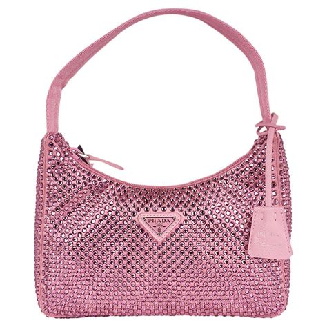 pink diamond prada bag|prada underarm bag.